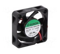 Fan: DC | axial | 12VDC | 40x40x10mm | 11.99m3/h | 23dBA | slide bearing