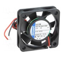 Fan: DC | axial | 12VDC | 40x40x10mm | 6m3/h | 17dBA | slide bearing