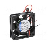 Fan: DC | axial | 12VDC | 40x40x10mm | 6m3/h | 17dBA | slide bearing