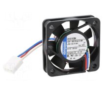 Fan: DC | axial | 12VDC | 40x40x10mm | 8.88m3/h | 26dBA | slide bearing