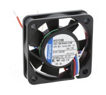 Fan: DC | axial | 12VDC | 40x40x10mm | 8.88m3/h | 26dBA | slide bearing