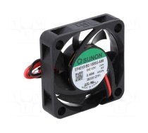 Fan: DC | axial | 12VDC | 40x40x10mm | 9.35m3/h | 17.7dBA | ball bearing