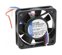 Fan: DC | axial | 12VDC | 40x40x10mm | slide bearing