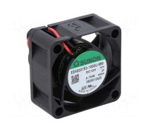 Fan: DC | axial | 12VDC | 40x40x20mm | 10.69m3/h | 16.5dBA | 5000rpm