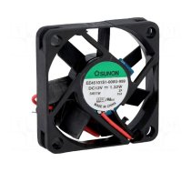 Fan: DC | axial | 12VDC | 45x45x10mm | 17.8m3/h | 31dBA | slide bearing