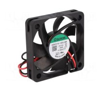 Fan: DC | axial | 12VDC | 50x50x10mm | 21.97m3/h | 30.7dBA | slide | 26AWG