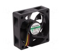 Fan: DC | axial | 12VDC | 60x60x20mm | 38.87m3/h | 33.5dBA | Vapo | 5000rpm