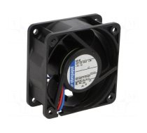 Fan: DC | axial | 12VDC | 60x60x25mm | 29m3/h | 29dBA | ball bearing