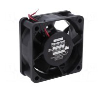 Fan: DC | axial | 12VDC | 60x60x25mm | 33.6m3/h | 27.5dBA | ball bearing