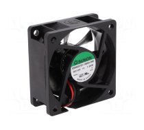 Fan: DC | axial | 12VDC | 60x60x25mm | 39.72m3/h | 27dBA | slide | 4500rpm