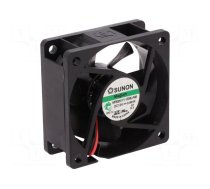 Fan: DC | axial | 12VDC | 60x60x25mm | 39.72m3/h | 27dBA | Vapo | 4500rpm