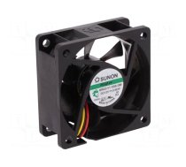 Fan: DC | axial | 12VDC | 60x60x25mm | 39.72m3/h | 27dBA | Vapo | 4500rpm