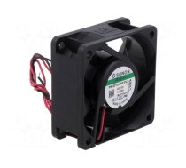 Fan: DC | axial | 12VDC | 60x60x25mm | 53.52m3/h | 41dBA | Vapo | 26AWG