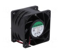 Fan: DC | axial | 12VDC | 60x60x38mm | 102.96m3/h | 67.7dBA | 54.1mmH2O