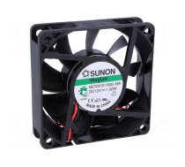 Fan: DC | axial | 12VDC | 70x70x20mm | 49m3/h | 33dBA | Vapo | Len: 300mm