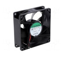 Fan: DC | axial | 12VDC | 80x80x25mm | 56.05m3/h | 28dBA | ball bearing