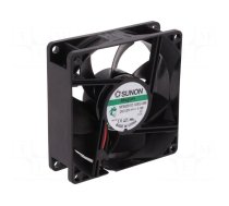 Fan: DC | axial | 12VDC | 80x80x25mm | 62.53m3/h | 30dBA | Vapo | 2900rpm