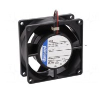 Fan: DC | axial | 12VDC | 80x80x32mm | 54m3/h | 36dBA | ball bearing