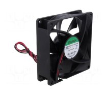 Fan: DC | axial | 12VDC | 92x92x25mm | 69.66m3/h | 40.7dBA | ball bearing