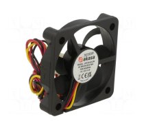 Fan: DC | axial | 12VDC | 50x50x10mm | 28.21dBA | EBR | 4500rpm | 2.63mmH2O