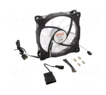 Fan: DC | axial | 12VDC | 120x120x25mm | 23.2dBA | FD | 1200rpm | 1.14mmH2O