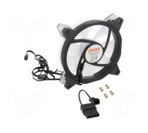 Fan: DC | axial | 12VDC | 120x120x25mm | 23.8dBA | FD | 1500rpm | 1.04mmH2O