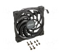 Fan: DC | axial | 12VDC | 120x120x15mm | 31.5dBA | HDB | 700÷2000rpm | slim