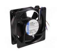 Fan: DC | axial | 24VDC | 119x119x38mm | 310m3/h | ball bearing | IP20