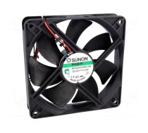 Fan: DC | axial | 24VDC | 120x120x25mm | 158m3/h | 40.5dBA | Vapo | 24AWG