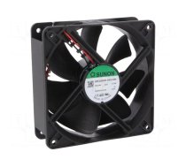 Fan: DC | axial | 24VDC | 120x120x38mm | 158m3/h | 37dBA | ball bearing