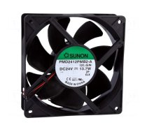 Fan: DC | axial | 24VDC | 120x120x38mm | 288.82m3/h | 51dBA | Len: 300mm