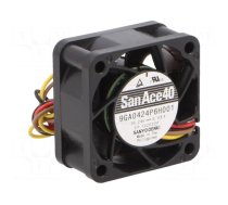 Fan: DC | axial | 24VDC | 40x40x20mm | 19.8m3/h | 40dBA | ball bearing