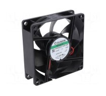 Fan: DC | axial | 24VDC | 80x80x25mm | 56.06m3/h | 28dBA | Vapo | 2600rpm