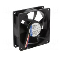 Fan: DC | axial | 24VDC | 80x80x25mm | 69m3/h | 32dBA | slide bearing