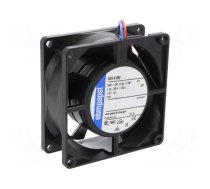 Fan: DC | axial | 24VDC | 80x80x32mm | 80m3/h | 48dBA | ball bearing