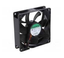 Fan: DC | axial | 24VDC | 92x92x25mm | 87.5m3/h | 34dBA | slide bearing