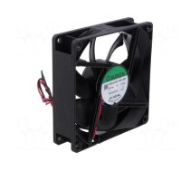 Fan: DC | axial | 24VDC | 92x92x25mm | 93.24m3/h | 40.3dBA | ball bearing