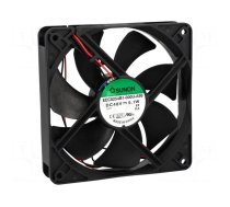 Fan: DC | axial | 48VDC | 120x120x25mm | 183.83m3/h | 44.5dBA | ball