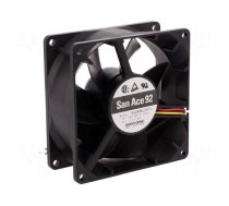 Fan: DC | axial | 48VDC | 92x92x38mm | 203.63m3/h | 55dBA | 5500rpm