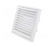 Accessories: ventilation grille | white | Body dim: 140x140x43mm