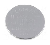 Battery: lithium | 3V | CR1620,coin | 70mAh | non-rechargeable