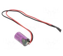 Battery: lithium (LTC) | 1/2AA,1/2R6,14250 | 3.6V | 1100mAh | cables