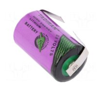 Battery: lithium (LTC) | 1/2AA,1/2R6 | 3.6V | 1100mAh | Ø14.7x25.2mm