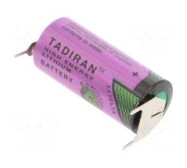 Battery: lithium (LTC) | 2/3AA,2/3R6 | 3.6V | 1500mAh | Ø14.7x33.5mm