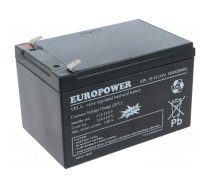 Re-battery: acid-lead | 12V | 12Ah | AGM | maintenance-free | EPL