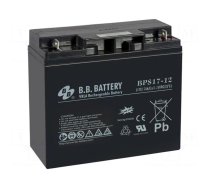 Re-battery: acid-lead | 12V | 17Ah | AGM | maintenance-free | 6.15kg
