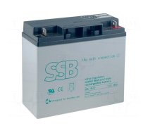 Re-battery: acid-lead | 12V | 18Ah | AGM | maintenance-free | 5kg