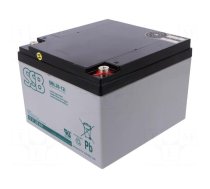 Re-battery: acid-lead | 12V | 26Ah | AGM | maintenance-free | 8kg