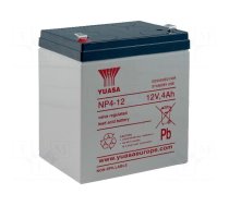 Re-battery: acid-lead | 12V | 4Ah | AGM | maintenance-free | 1.7kg