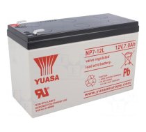 Re-battery: acid-lead | 12V | 7Ah | AGM | maintenance-free | 2.65kg